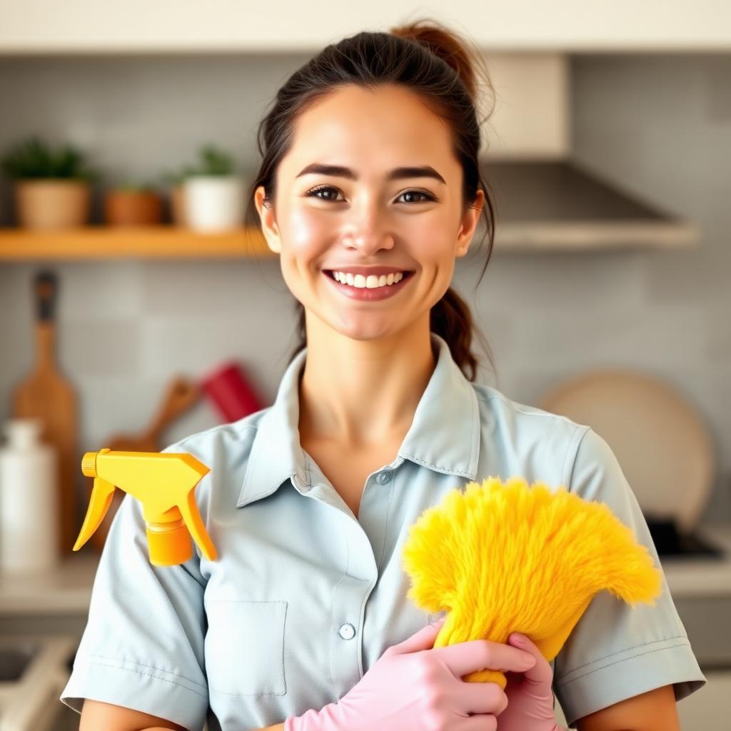 Friendly Garcia's Cleaning Services team member